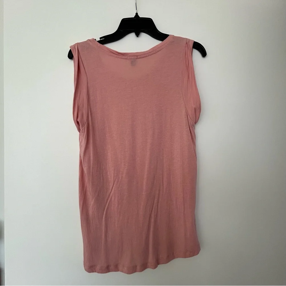 J. Crew Rolled sleeve Tank Top - Picture 6 of 8